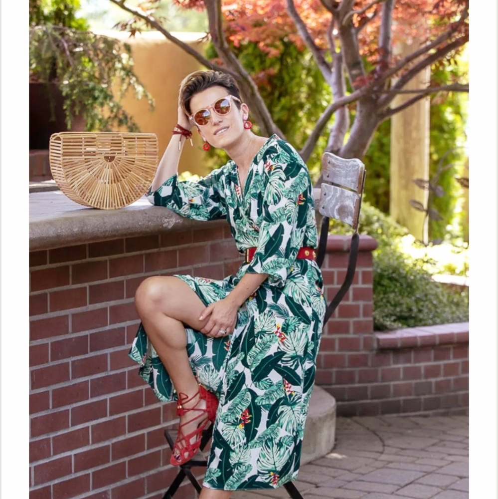 Rachel Zoe Monstera Kimono